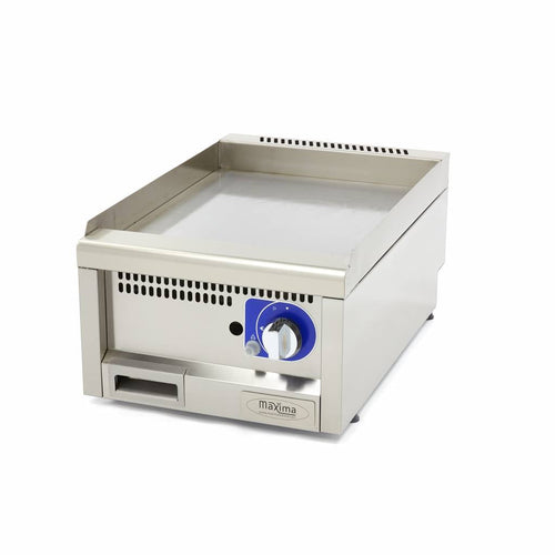 Piastra Grado Commerciale - Liscio - Unità Singola - Profondità 60cm - Gas