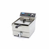 Friggitrice - 16L - 1 Cestello - con Rubinetto di Scarico