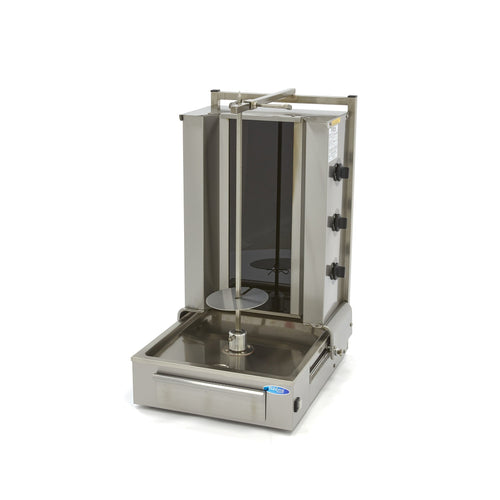 Griglia Kebab - 3 Bruciatori - 40kg di Carne - Elettrico