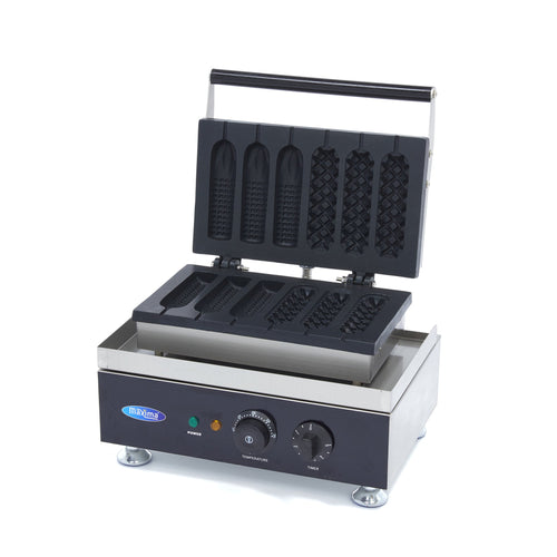 Piastra per Waffle - 6 Bastoncini - Corn Dogs - 2 Modelli