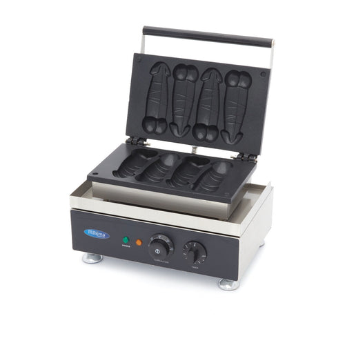 Piastra per Waffle - Pene - 4 pezzi