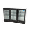 Frigo per Bevande - 3 Porte a Cerniera - 6 Ripiani Regolabili