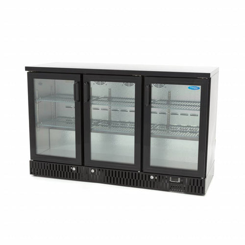 Frigo per Bevande - 3 Porte a Cerniera - 6 Ripiani Regolabili