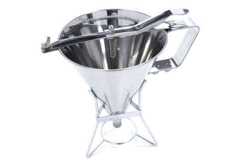 Distributore di Pastelle - 1,6L - Acciaio Inox - Pulsante di Dosaggio Inclinato