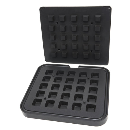 Stampo Tartelette - Quadrato - 39/29 mm - 25 pezzi