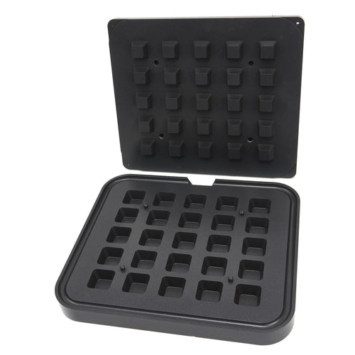 Stampo Tartelette - Quadrato - 39/29 mm - 25 pezzi