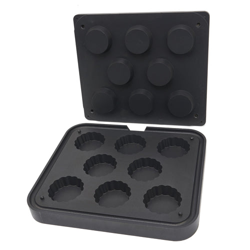 Stampo Tartelette - Ondulato - 84/71 mm - 8 pezzi