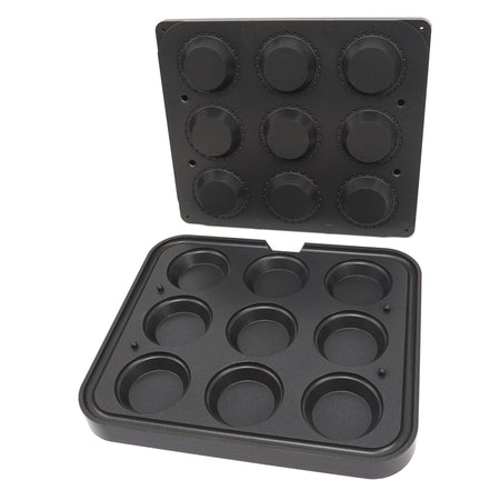 Stampo Tartelette - Tondo - 89/65 mm - 9 pezzi
