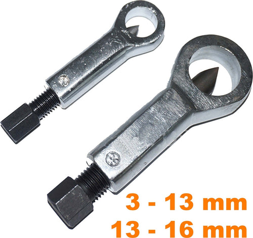 SPACCADADI ESTRATTORE SPACCA DADI SET 2 PZ 3-13mm 13-16mm SBLOCCA DADO OFFICINA Fai da te/Utensili elettrici e a mano/Utensili a mano/Cacciaviti/Giraviti Trade Shop italia - Napoli, Commerciovirtuoso.it