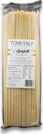 Spaghetti - 100% Grano Italiano Tomitaly Alimentari e cura della casa/Pasta riso e legumi secchi/Pasta e noodles/Pasta/Pasta lunga Tomitaly - Caorso, Commerciovirtuoso.it