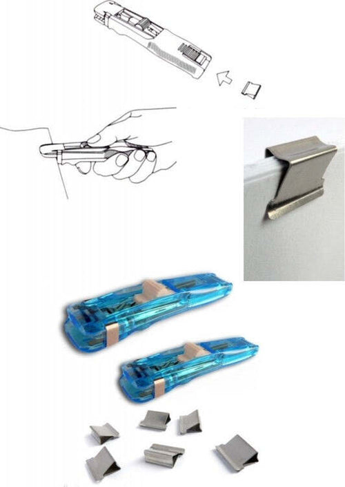 SPARAMOLLE SPARACLIP SUPACLIP CON 6 MOLLE COMPRESSE DISPENSER PER RILEGARE FOGLI  Trade Shop italia - Napoli, Commerciovirtuoso.it