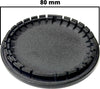 Spartifiamma-cucina-gas-Candy-Gasfire-grande-nero-lucido-originale-ø-80-mm