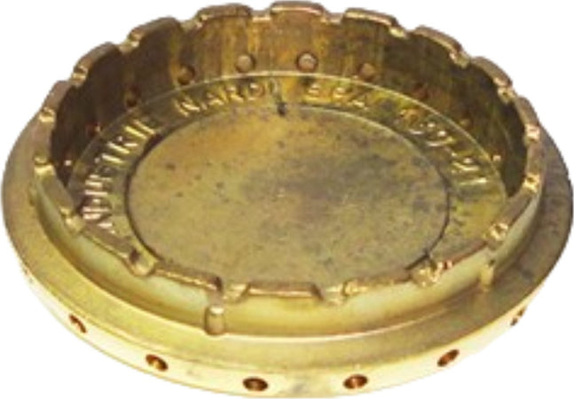 Spartifiamma-fuoco-medio-semirapido-ottone-lucido-cucina-gas-Nardi