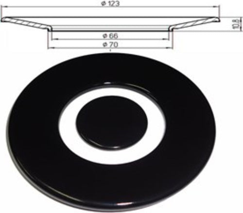 Spartifiamma-tripla-corona-piattelli-neri-lucidi-cucina-gas-Candy-Hoover-Zerowat