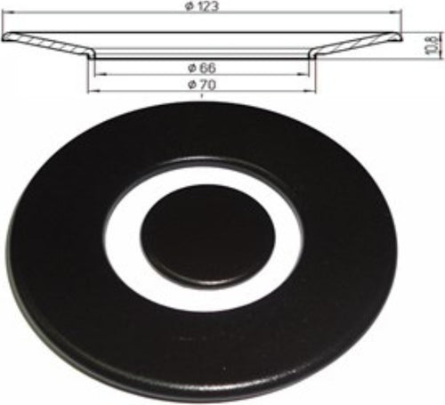 Spartifiamma-tripla-corona-piattelli-neri-opachi-cucina-gas-Beko-LG