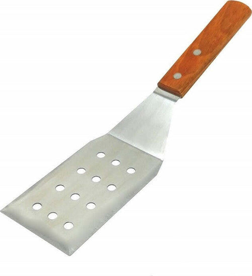 Spatola Forata In Acciaio Con Manico In Legno Paletta Gira Grigliare Carne Bbq Casa e cucina/Utensili da cucina/Cucchiai palette e spatole/Palette forate Trade Shop italia - Napoli, Commerciovirtuoso.it