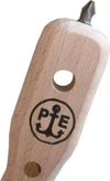 Spatola-per-stuccatori-ART.505/I-in-acciaio-inox-e-manico-in-legno-con-inserto-cacciavite-a-croce