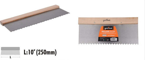 Spatola Raschietto Dentato Acciaio Impugnatura Legno 10? 250mm Ferramenta 90467 Fai da te/Utensili elettrici e a mano/Utensili a mano/Raschietti Trade Shop italia - Napoli, Commerciovirtuoso.it