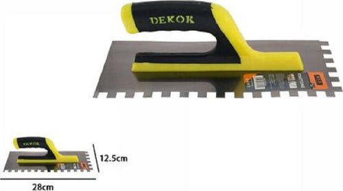 Spatola Stecca Frattone Per Stucco Dentata Pittore Muratura 28 X 12,5 Cm 53255a Casa, arredamento e bricolage > Bricolage e fai da te > Utensili Manuali Trade Shop italia - Napoli, Commerciovirtuoso.it