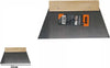 Spatola-Trapezoidale-Per-Stucco-In-Acciaio-Manico-In-Legno-22-Cm-Pittore-53269a