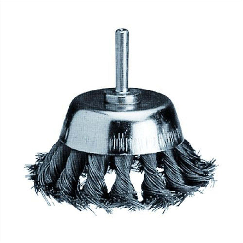 Spazzola a tazza c/gambo d 70 Fai da te/Utensili elettrici e a mano/Utensili a mano/Spazzole metalliche La Zappa - Altamura, Commerciovirtuoso.it