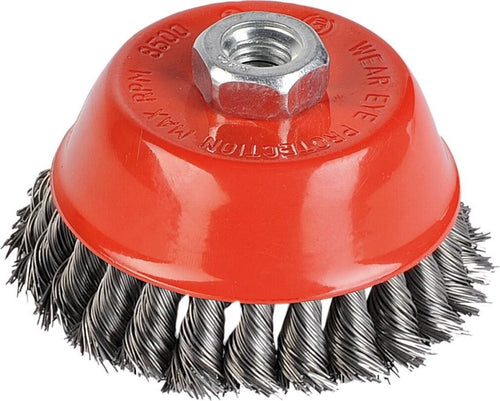 SPAZZOLA A TAZZA FORO 14 DIAM 160 MM FILO RITORTO FERRO SMERIGLIATRICE EDILIZIA Commercio Industria e Scienza/Prodotti abrasivi e per finitura/Spazzole abrasive/Spazzole elettriche/Spazzole a tazza Trade Shop italia - Napoli, Commerciovirtuoso.it