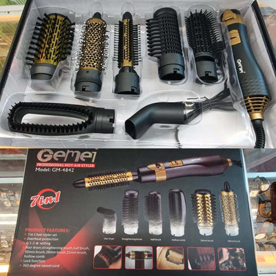 Spazzola Ad Aria 7 In 1 2200w Ricci Lisci Elettrico Phon Asciugacapelli 360? Bellezza/Cura dei capelli/Strumenti per lo styling/Modellatori ad aria calda Trade Shop italia - Napoli, Commerciovirtuoso.it