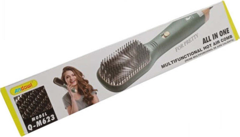 Spazzola Ad Aria Elettrica Multifunzionale Asciuga Pettina Capelli 1000w Q-m623 Bellezza/Cura dei capelli/Strumenti per lo styling/Modellatori ad aria calda Trade Shop italia - Napoli, Commerciovirtuoso.it