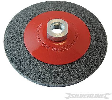 Spazzola conica ideale per smerigliatrici angolari Silverline
