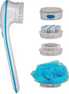 Spazzola Corpo Elettrica Spin Spa Doccia 5 In 1 Massaggio Schiena Pomice Spugna Cura del corpo e viso Trade Shop italia - Napoli, Commerciovirtuoso.it