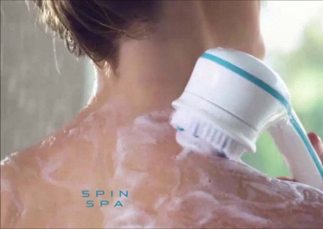 Spazzola Corpo Elettrica Spin Spa Doccia 5 In 1 Massaggio Schiena Pomice Spugna Cura del corpo e viso Trade Shop italia - Napoli, Commerciovirtuoso.it