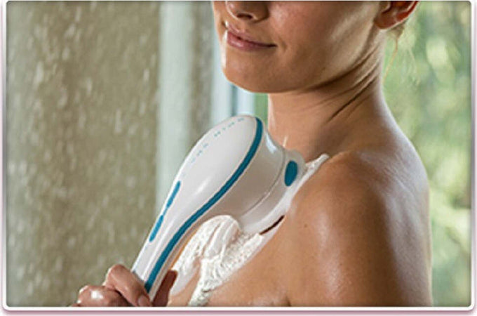 Spazzola Corpo Elettrica Spin Spa Doccia 5 In 1 Massaggio Schiena Pomice Spugna Cura del corpo e viso Trade Shop italia - Napoli, Commerciovirtuoso.it