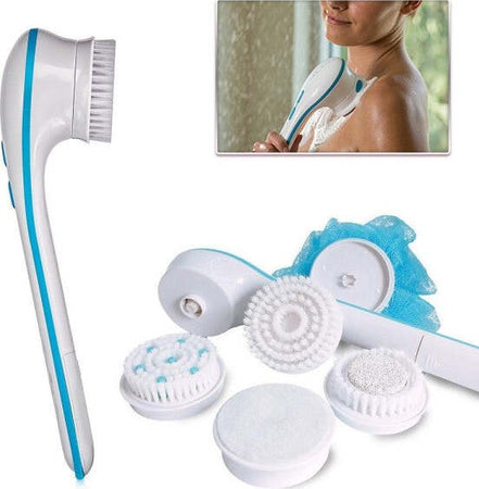 Spazzola-Corpo-Elettrica-Spin-Spa-Doccia-5-In-1-Massaggio-Schiena-Pomice-Spugna