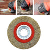 Spazzola Diametro 150 Mm Disco Fili In Acciaio Per Mola Smerigliatrice Da Banco Commercio Industria e Scienza/Prodotti abrasivi e per finitura/Spazzole abrasive/Spazzole circolari Trade Shop italia - Napoli, Commerciovirtuoso.it