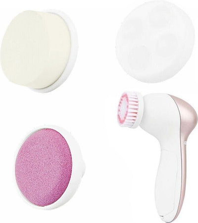 Spazzola-Elettrica-Pulizia-Viso-Massaggiatore-Facciale-Spugna-Morbida-4-In-1