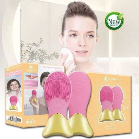 Spazzola Forma Pesce Pulizia Viso Elettrica Facciale Detergente Massaggio Mx-8418 Bellezza/Accessori e strumenti di bellezza/Strumenti per la cura della pelle/Apparecchi per tonificare e per pulizia viso Trade Shop italia - Napoli, Commerciovirtuoso.it