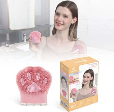 Spazzola Forma Zampa Pulizia Viso Elettrica Facciale Detergente Massaggio Mx-8422 Bellezza/Accessori e strumenti di bellezza/Strumenti per la cura della pelle/Applicatori e spazzole detergenti/Spazzole e dispositivi per pulizia viso Trade Shop italia - Napoli, Commerciovirtuoso.it