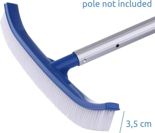 Spazzola in nylon per pulizia fondo e parete piscina rinforzo PVC da 45 cm Giardino e giardinaggio/Piscine vasche idromassaggio e accessori/Prodotti per la pulizia e raccordi/Aspiratori a mano La Zappa - Altamura, Commerciovirtuoso.it