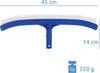 Spazzola in nylon per pulizia fondo e parete piscina rinforzo PVC da 45 cm Giardino e giardinaggio/Piscine vasche idromassaggio e accessori/Prodotti per la pulizia e raccordi/Aspiratori a mano La Zappa - Altamura, Commerciovirtuoso.it