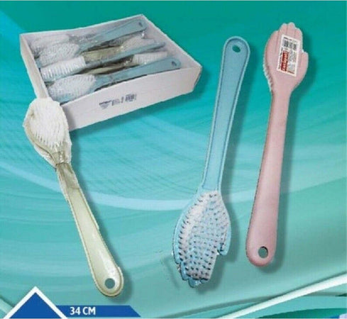 Spazzola Lava Schiena Lavaschiena Doccia A Forma Di Mano 34 Cm Spugna 390496 Casa, arredamento e bricolage > Accessori Bagno > Accessori Doccia Trade Shop italia - Napoli, Commerciovirtuoso.it