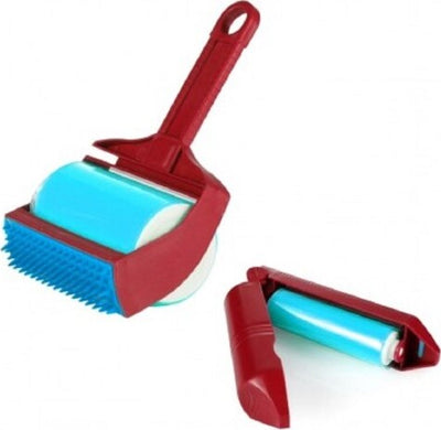 Spazzola-Lavabile-2-In-1-Levapelucchi-Rullo-Rimuove-Peli-Togli-Silicone-Sporco