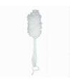 Spazzola Lavaschiena Esfoliante Bagno Doccia Spugna Manico Scrubber Bianco 79600