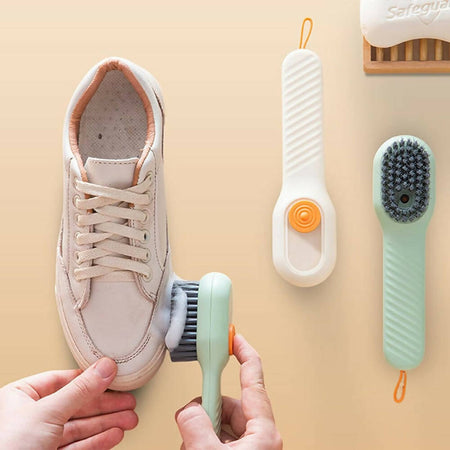 Spazzola-multifunzione-con-dispenser-di-liquido-per-cura-scarpe-pulizia-vestiti-e-bucato