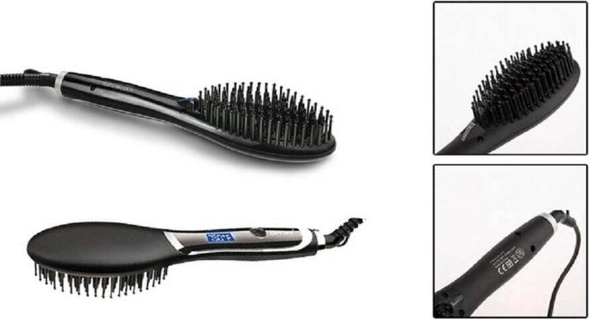 Spazzola-Per-Capelli-Professionale-Elettrica-Pettine-Display-Lcd-Lisci-Gm-2972