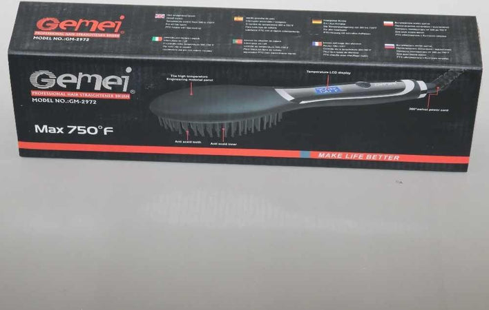 Spazzola Per Capelli Professionale Elettrica Pettine Display Lcd Lisci Gm-2972 Salute e Bellezza > Cura dei Capelli > Spazzole per capelli Trade Shop italia - Napoli, Commerciovirtuoso.it