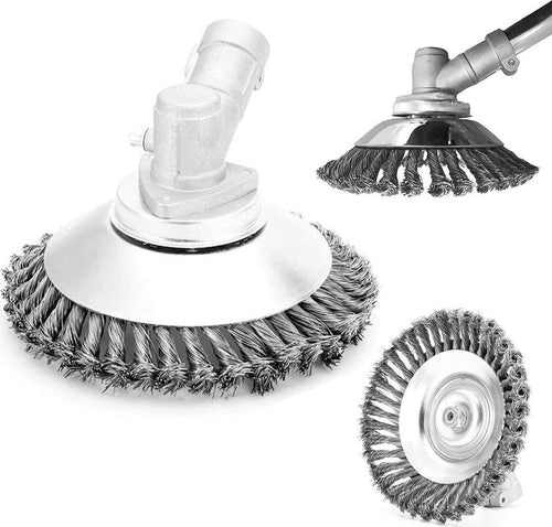 Spazzola per decespugliatore disco da diserbo in acciaio zincato, rimuovi erbacce, muschio e rovi Fai da te/Attrezzi elettrici da giardinaggio/Accessori per utensili elettrici/Accessori per decespugliatori La Zappa - Altamura, Commerciovirtuoso.it