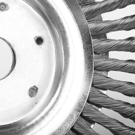 Spazzola per decespugliatore disco da diserbo in acciaio zincato, rimuovi erbacce, muschio e rovi Fai da te/Attrezzi elettrici da giardinaggio/Accessori per utensili elettrici/Accessori per decespugliatori La Zappa - Altamura, Commerciovirtuoso.it