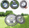 Spazzola per decespugliatore disco da diserbo in acciaio zincato, rimuovi erbacce, muschio e rovi Fai da te/Attrezzi elettrici da giardinaggio/Accessori per utensili elettrici/Accessori per decespugliatori La Zappa - Altamura, Commerciovirtuoso.it