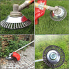 Spazzola per decespugliatore disco da diserbo in acciaio zincato, rimuovi erbacce, muschio e rovi Fai da te/Attrezzi elettrici da giardinaggio/Accessori per utensili elettrici/Accessori per decespugliatori La Zappa - Altamura, Commerciovirtuoso.it