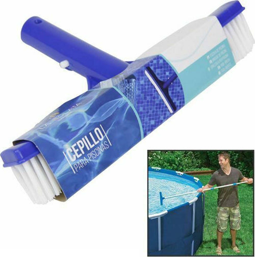 Spazzola Per La Pulizia Fondo E Pareti Della Piscina Pulire Alghe E Sporcizia Giardino e giardinaggio/Piscine vasche idromassaggio e accessori/Prodotti per la pulizia e raccordi/Spazzole Trade Shop italia - Napoli, Commerciovirtuoso.it